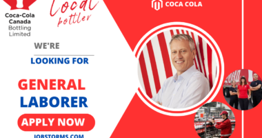 General Laborer job in Coca-Cola Canada