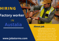 Factory worker jobs in Australia 2023