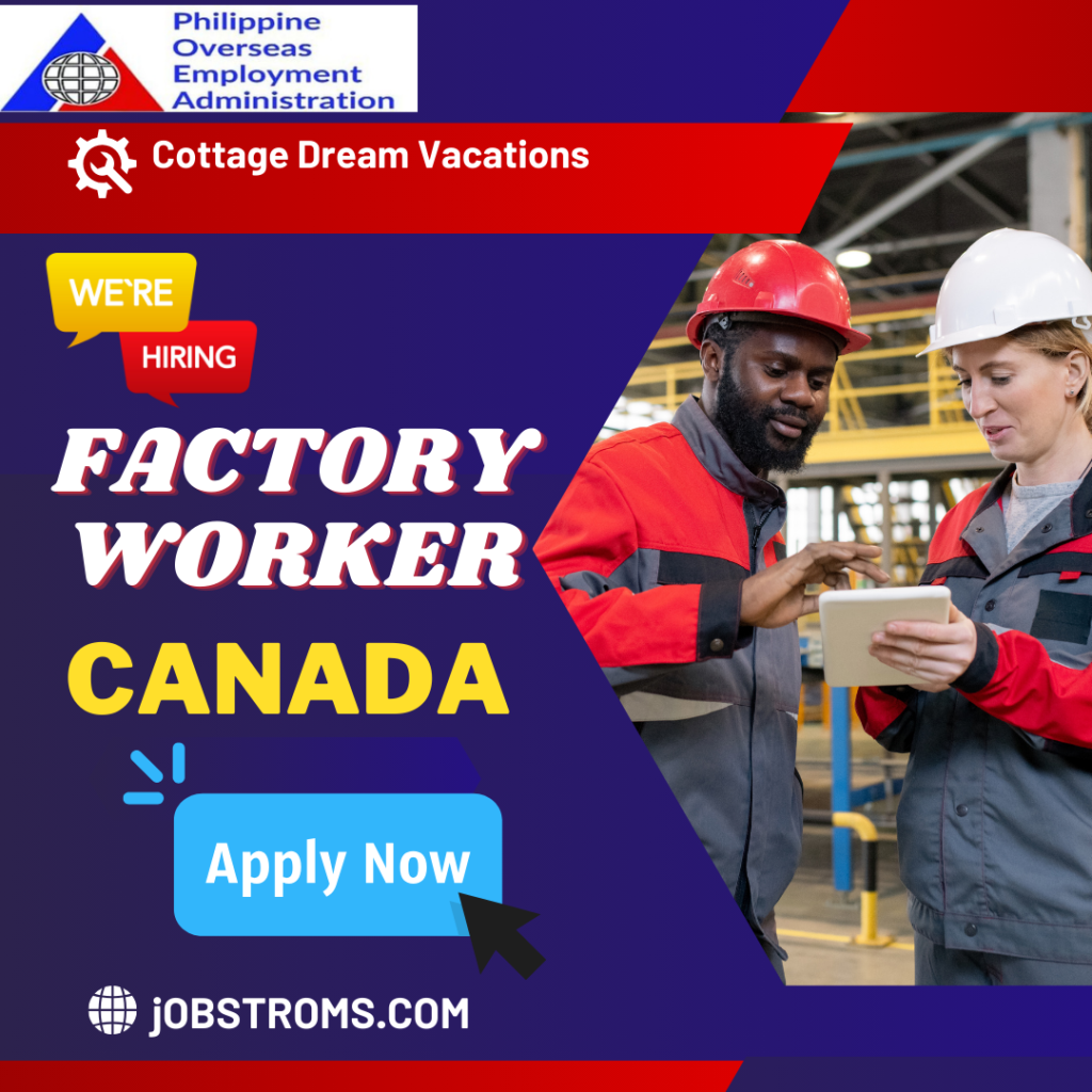 Factory worker jobs in Canada