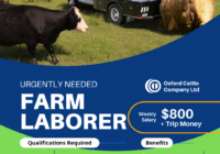 General Farm Laborer required in Canada
