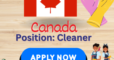 Overseas Cleaner jobs in Canada