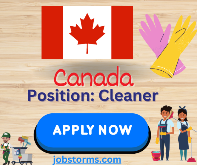 Overseas Cleaner jobs in Canada