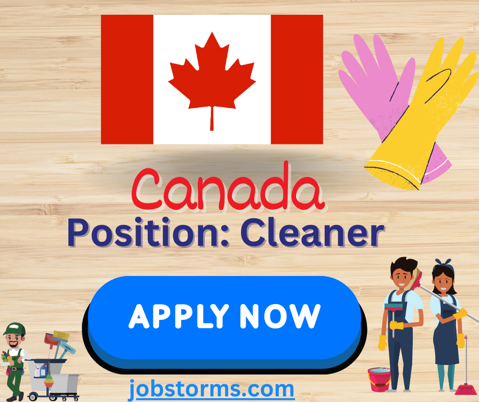 Cleaner Jobs in Canada 2023