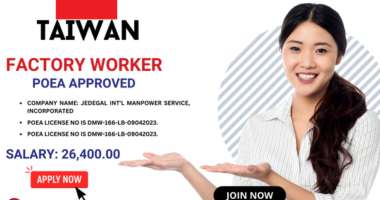 Factory Workers jobs in Taiwan